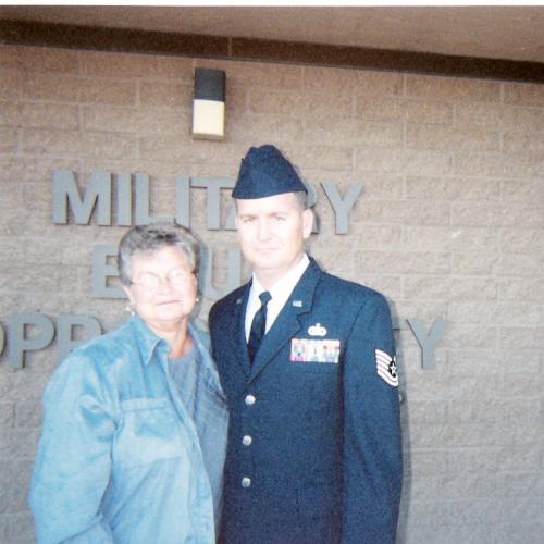 TSgt Boswell and Mom